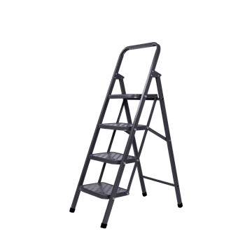 Wide 4 step ladder