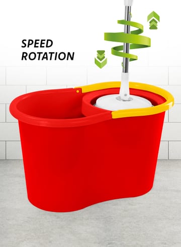 Fuchia Forera bucket with spin metal wringer
