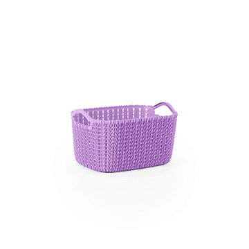 Large gray palm bread basket