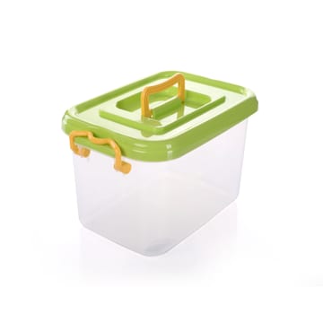 Green 6 liter picnic storage box