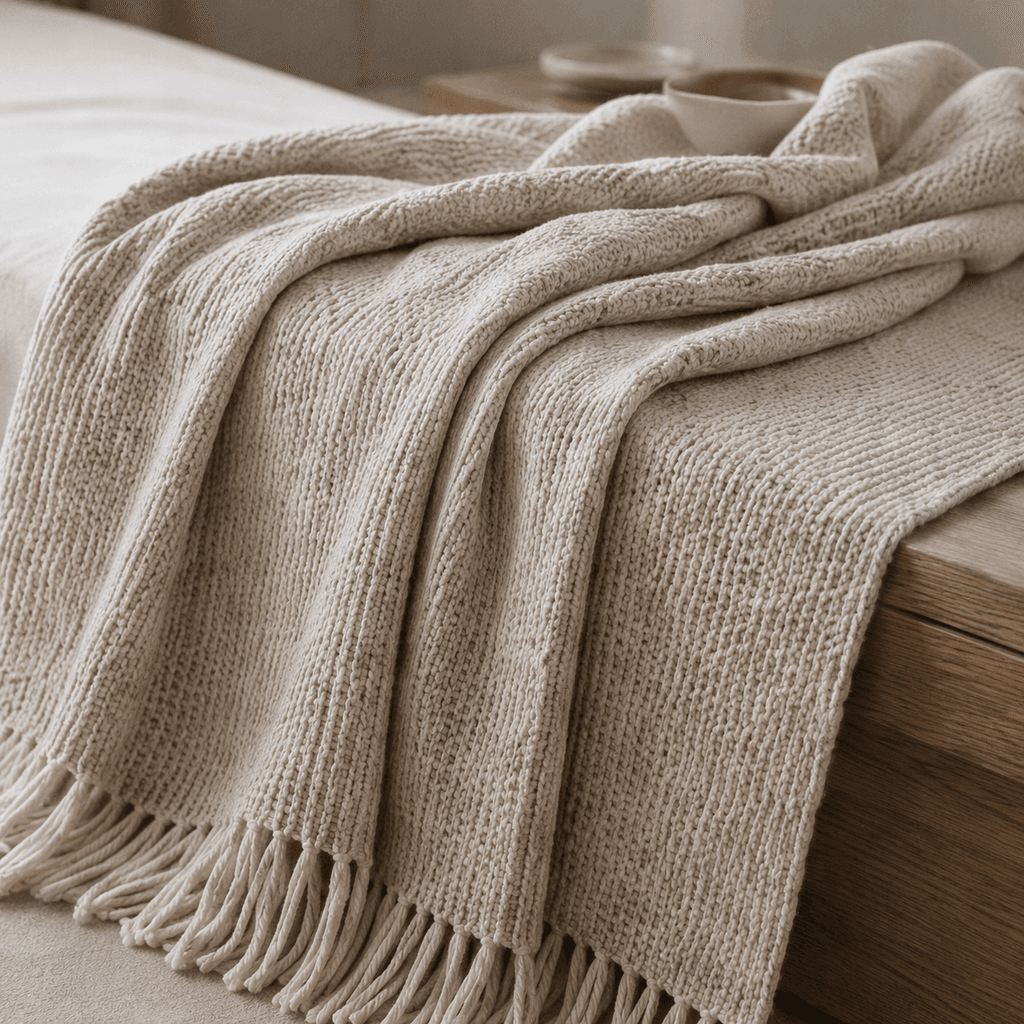 Cotton & Custom Throws Manufactured in Egypt