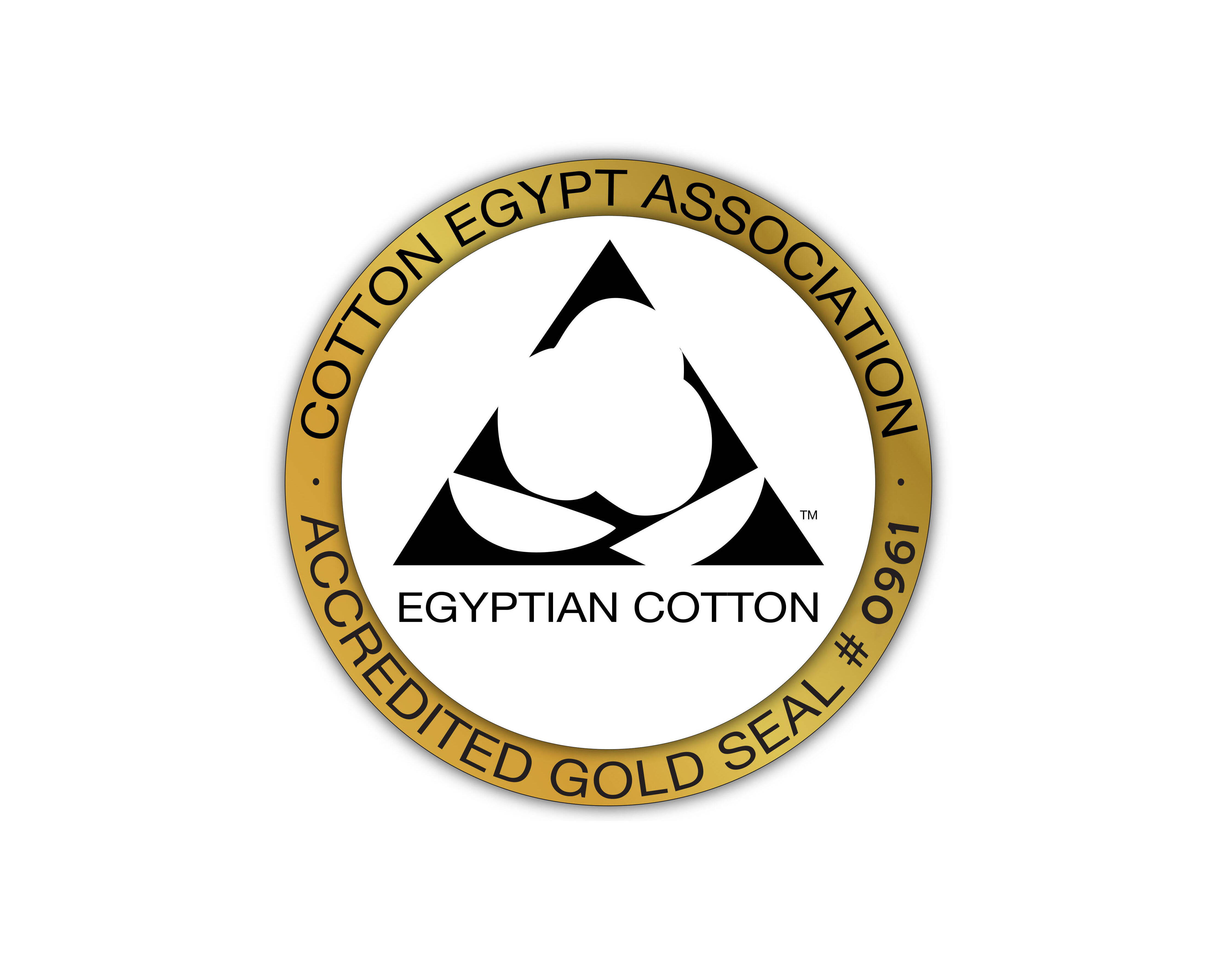Egyptian Cotton Accredited Gold Seal